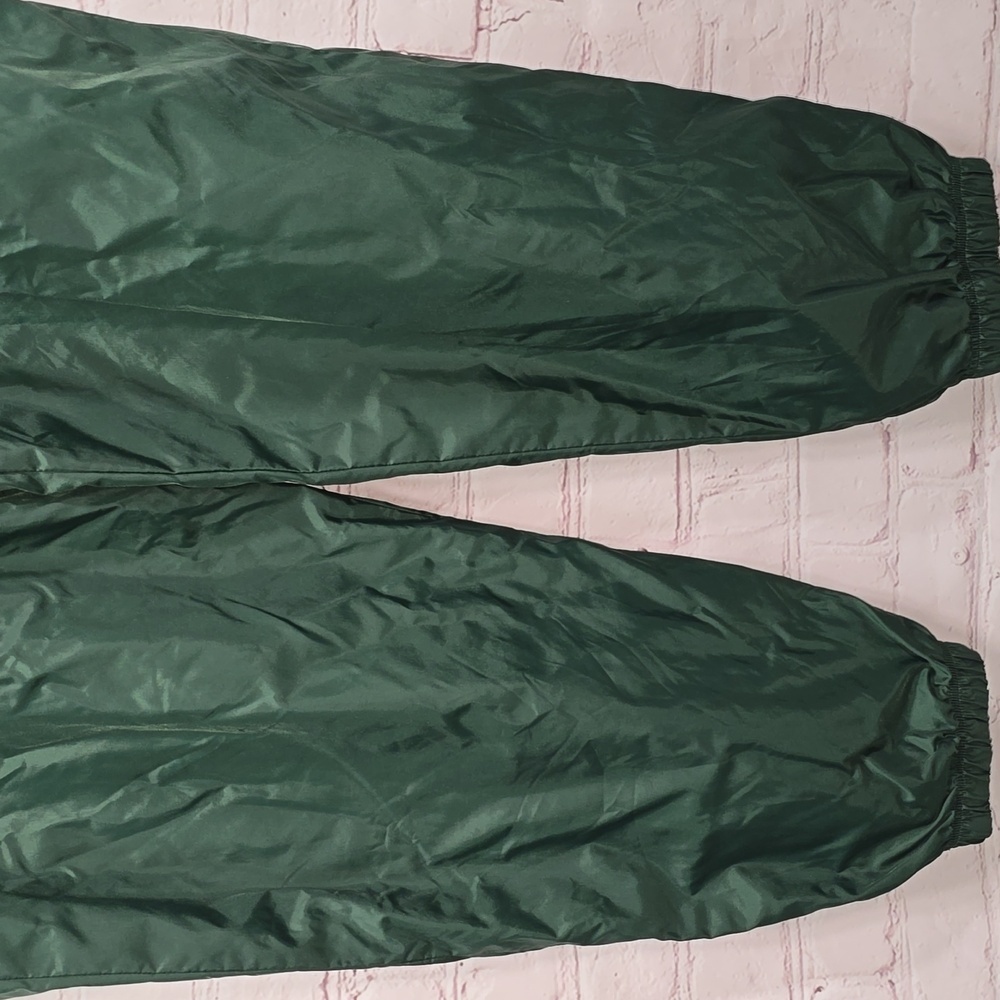 Vintage 90’s USA Lined Nylon Drawstring Track Pant Water Resistant Mens Size Xl - Picture 3 of 16